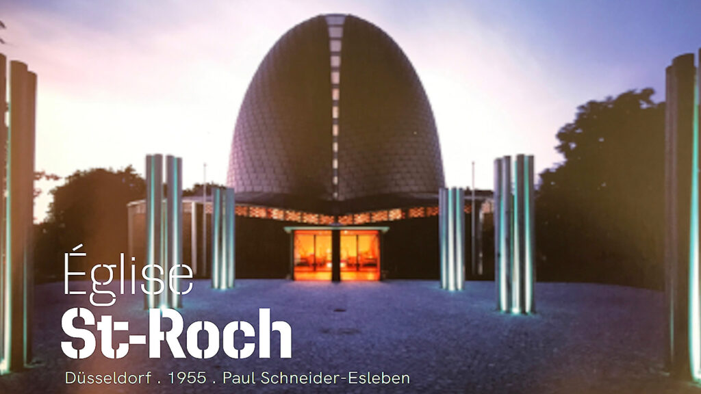 église saint Roch de Düsseldorf par l'architecte Paul